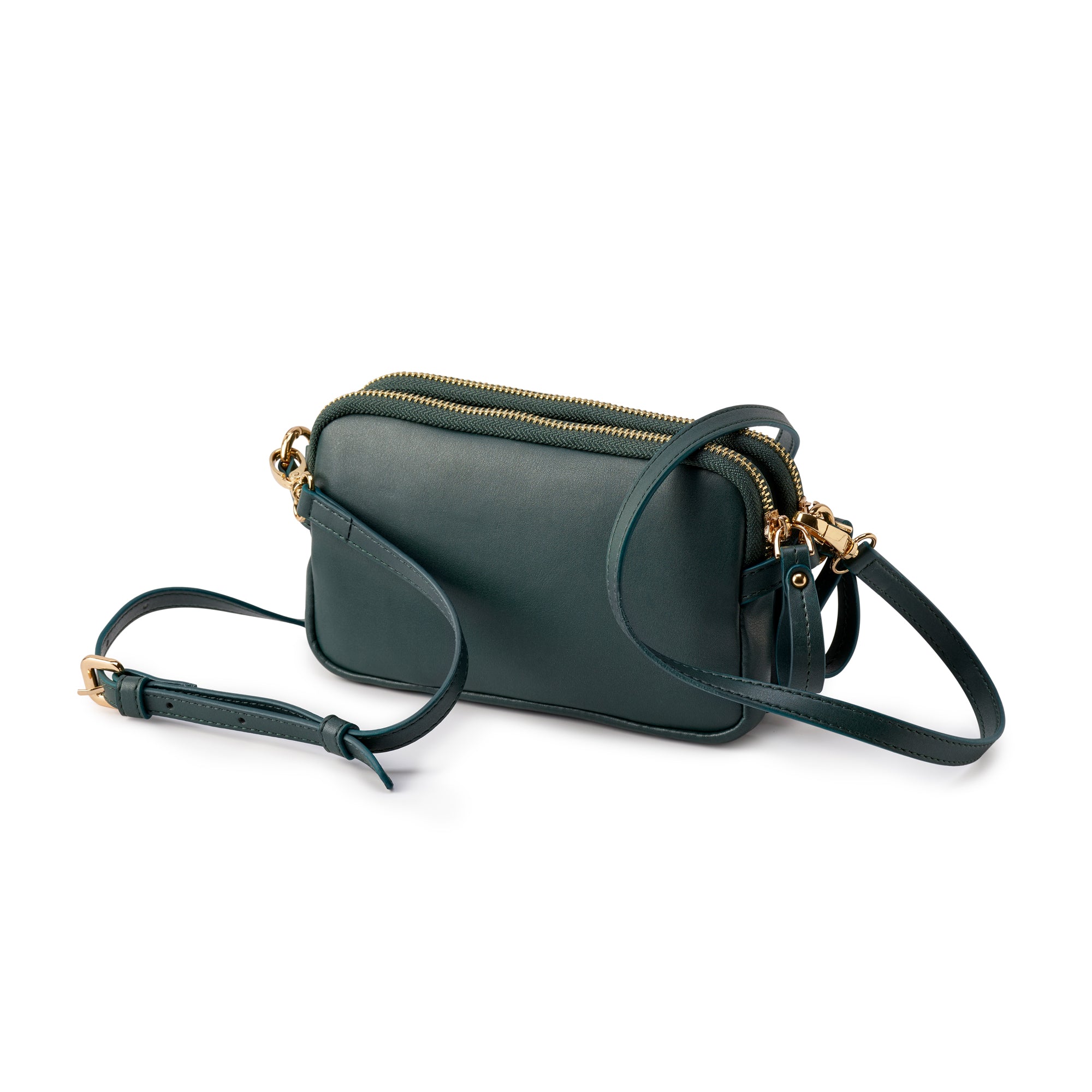 2 zip Meggie cross body bag