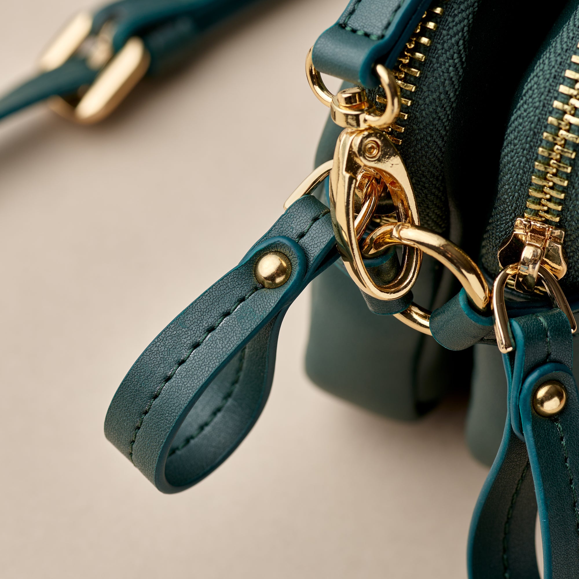 2 zip Meggie cross body bag