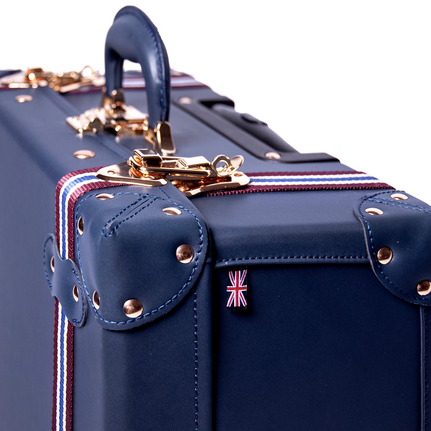 St Mawes Navy Suitcase